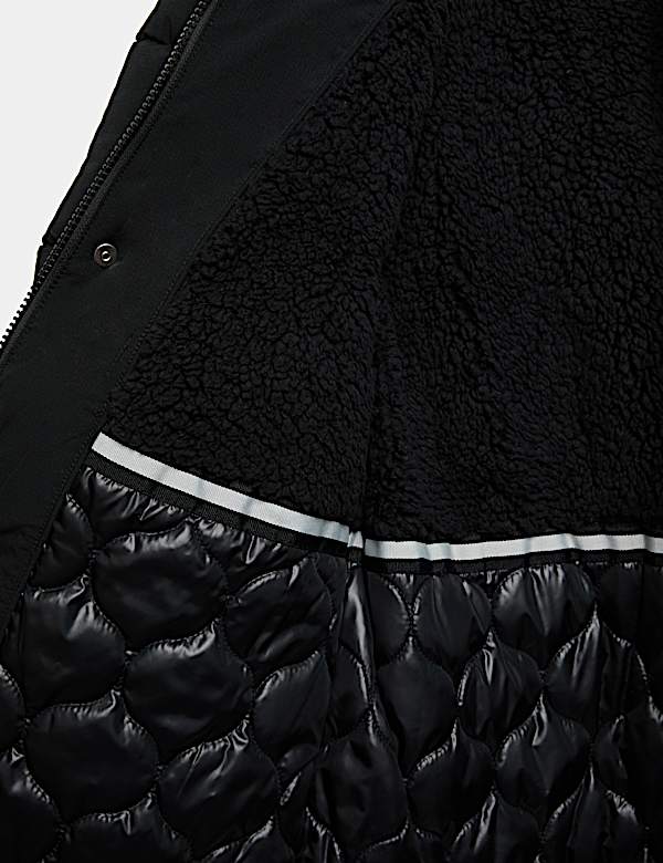 Stormwear Hooded Padded Longline Coat