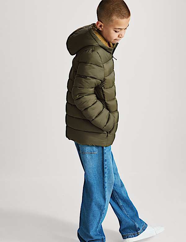 Stormwear&trade; Lightweight Padded Puffer Coat (6-16 Yrs) - GR