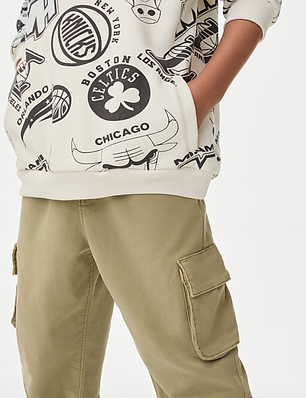 Cotton Rich Cargo Trousers (6-16 Yrs)
