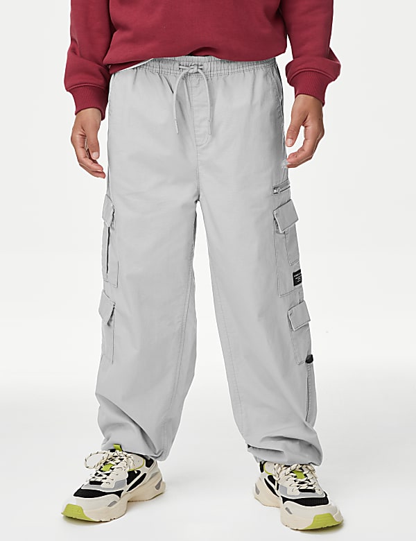 Cotton Rich Cargo Trousers (6-16 Yrs) - NZ
