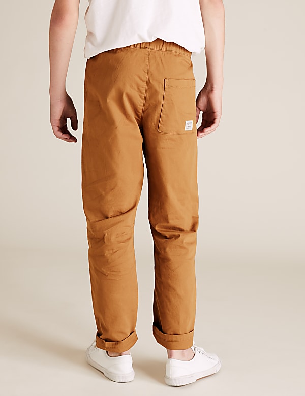 Cotton Rich Buckle Cargo Trousers (6-16 Yrs)
