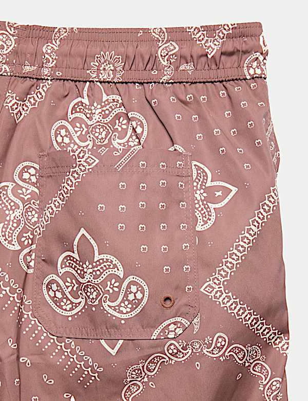 Bandana Print Swim Shorts (6-16 Yrs)