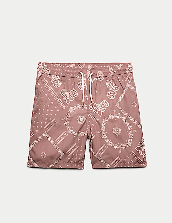 Bandana Print Swim Shorts (6-16 Yrs)