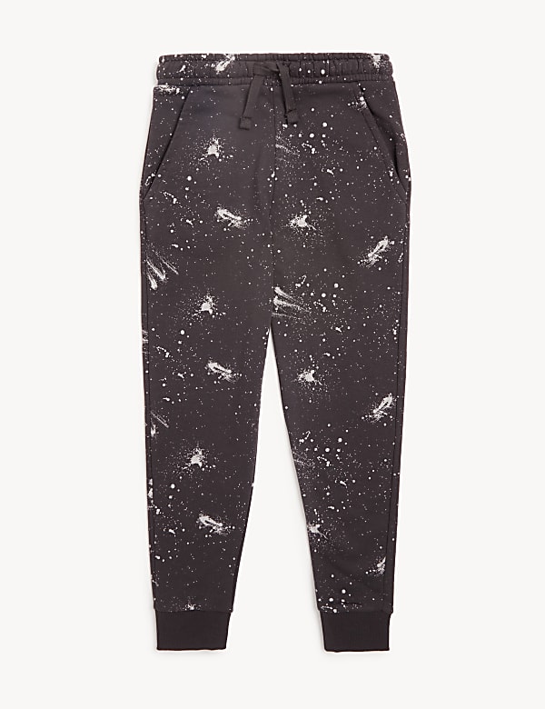 Cotton Rich Paint Splat Joggers (6-16 Yrs)