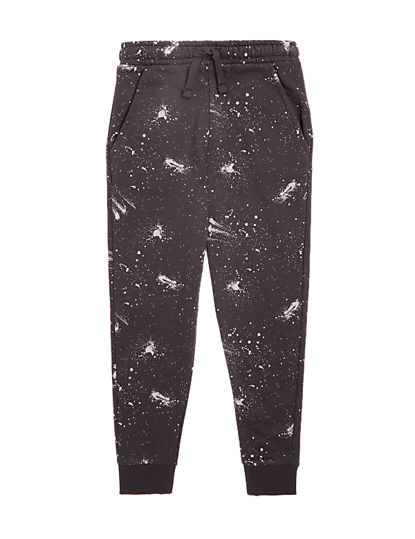 Cotton Rich Paint Splat Joggers (6-16 Yrs)