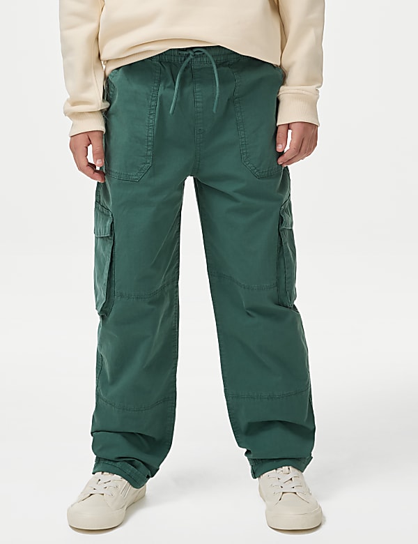 Cotton Rich Cargo Trousers (6-16 Yrs)