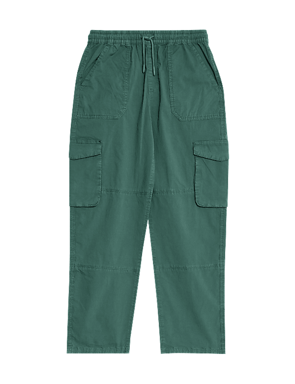 Cotton Rich Cargo Trousers (6-16 Yrs)