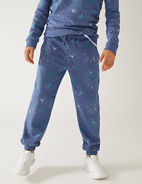 Cotton Rich Paint Splat Joggers