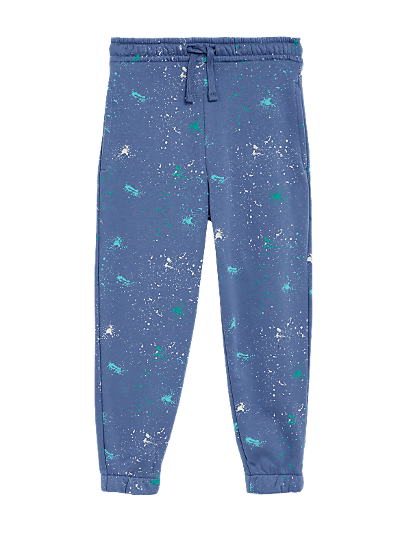 Cotton Rich Paint Splat Joggers
