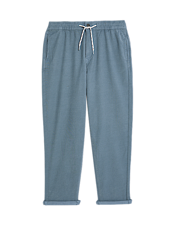 Relaxed Cotton Rich Skater Chinos