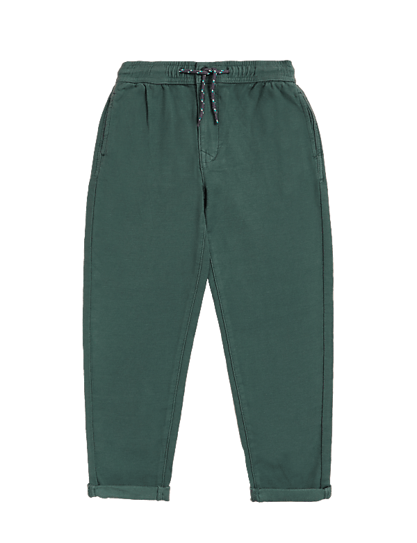 Relaxed Cotton Rich Skater Chinos
