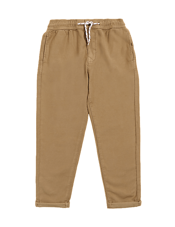 Relaxed Cotton Rich Skater Chinos
