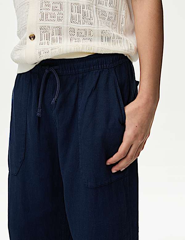 Linen Rich Trousers (6-16 Yrs) - NL