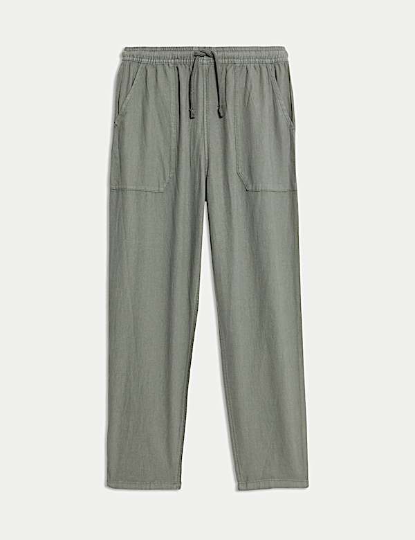 Linen Rich Trousers (6-16 Yrs) - KG