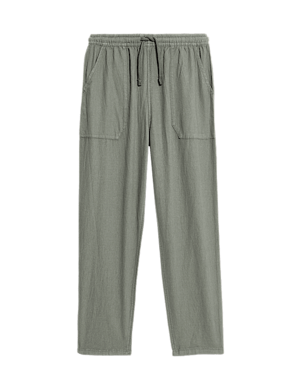 Linen Rich Trousers (6-16 Yrs)