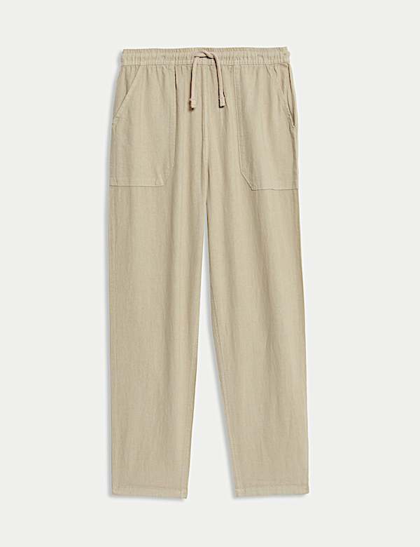 Linen Rich Trousers (6-16 Yrs) - AT