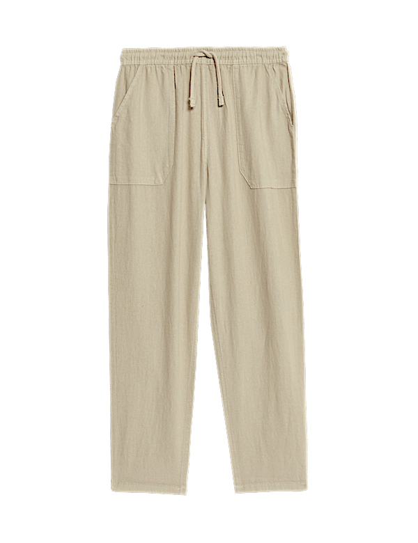 Linen Rich Trousers (6-16 Yrs)