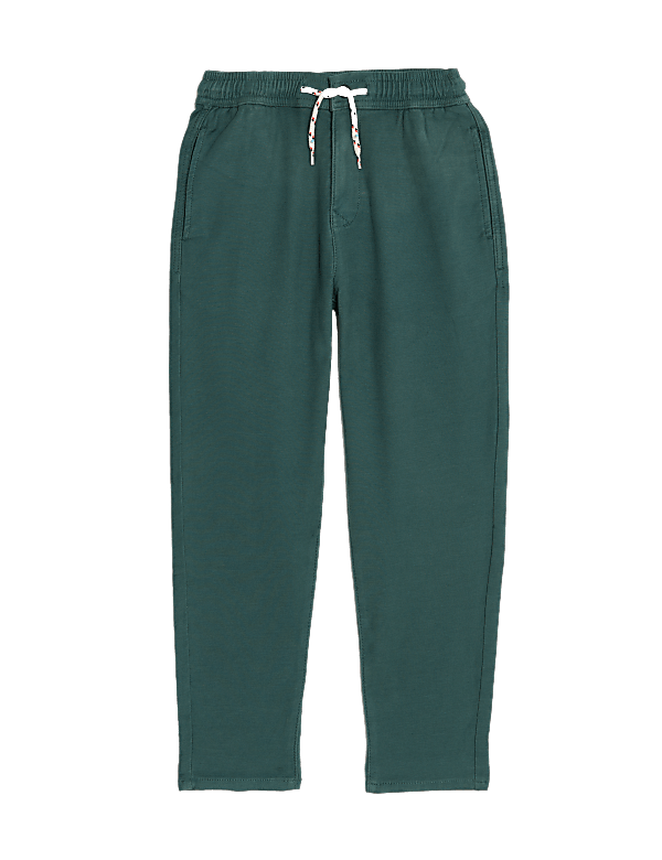 Relaxed Cotton Rich Elasticated Waist Chinos (6-16 Yrs)
