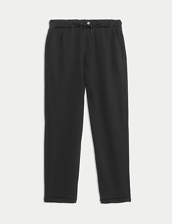 Cotton Blend Pique Trousers (6-16 Yrs) - NZ
