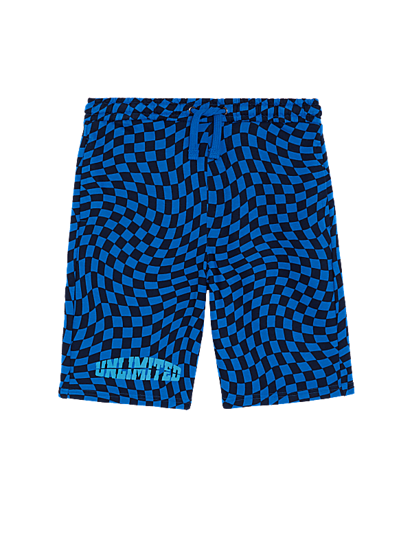 Cotton Rich Checked Shorts
