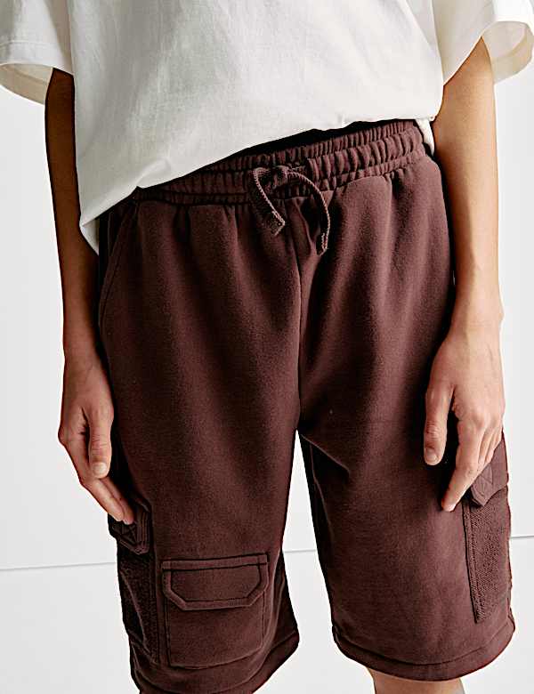Cotton Rich Cargo Shorts (6-16 Yrs) - US