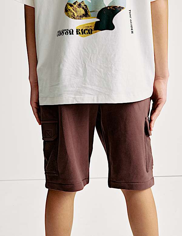Cotton Rich Cargo Shorts (6-16 Yrs) - US