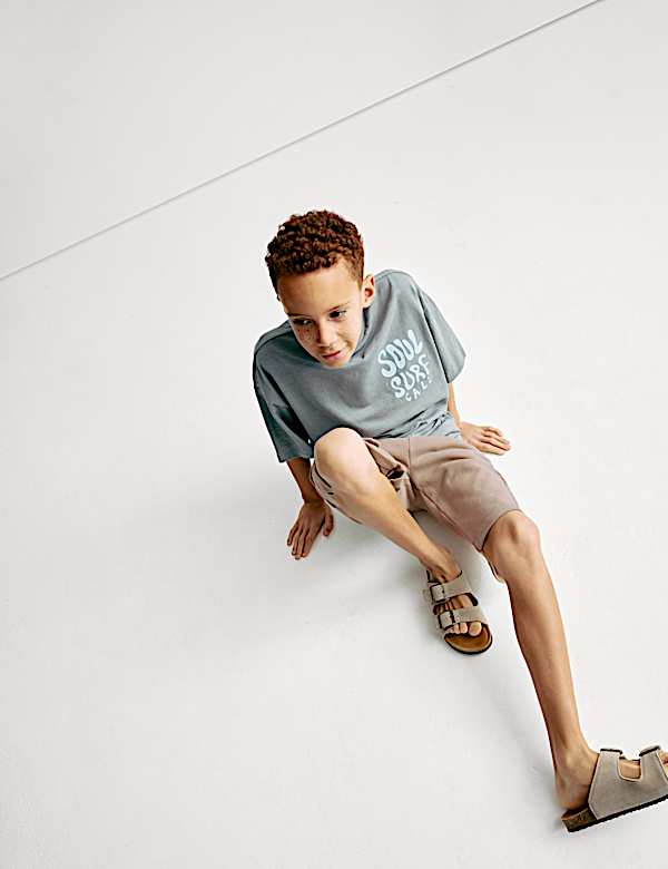 Cotton Rich Cargo Shorts (6-16 Yrs) - CA