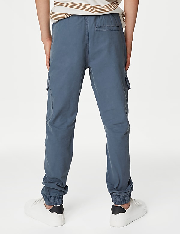 Pure Cotton Cargo Trousers