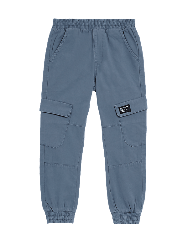 Pure Cotton Cargo Trousers