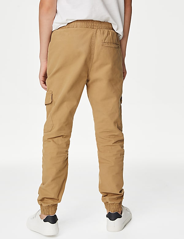 Pure Cotton Cargo Trousers