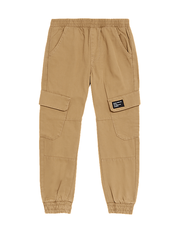 Pure Cotton Cargo Trousers
