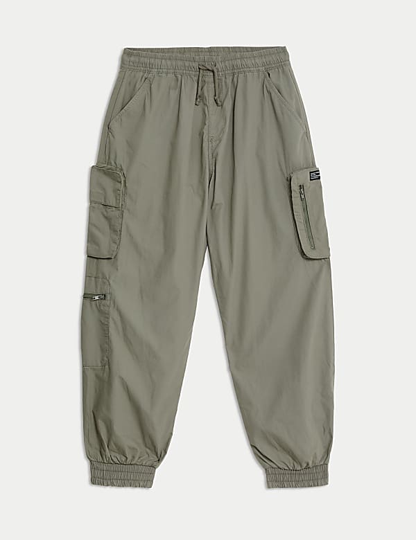 Pure Cotton Cargo Trousers (6-16 Yrs) - US