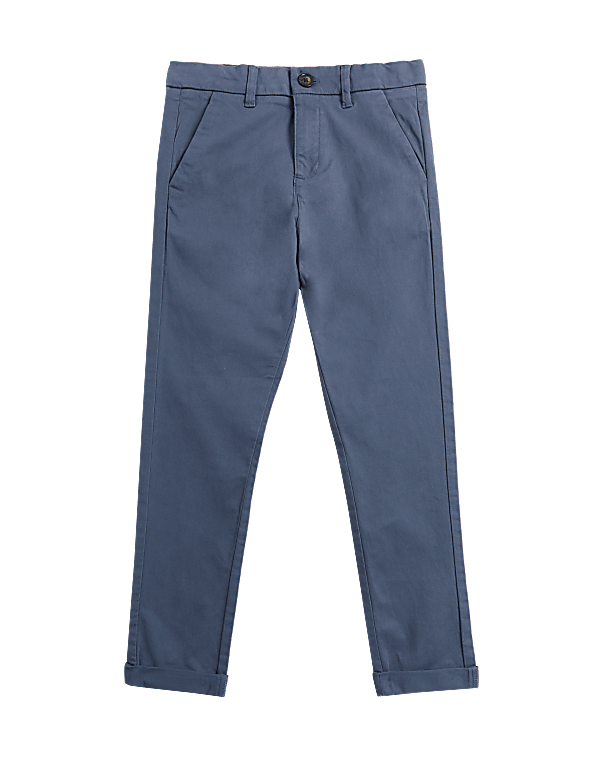 Cotton Rich Chinos with Stretch (3-16 Yrs)