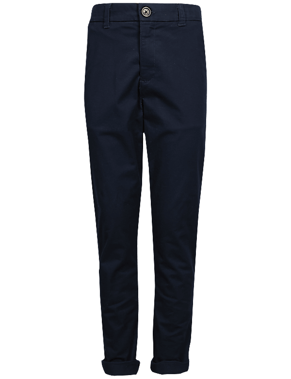 Cotton Rich Chinos with Stretch (3-16 Yrs)