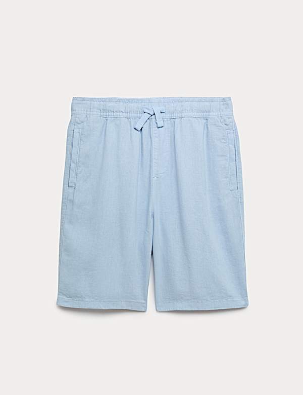 Linen Rich Shorts (6-16 Yrs)