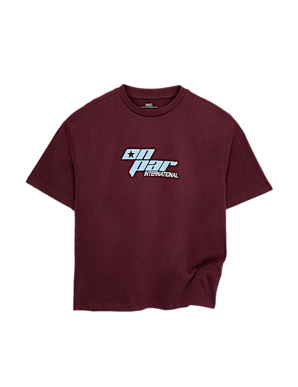 Pure Cotton Golf Logo T-Shirt (6-16 Yrs)