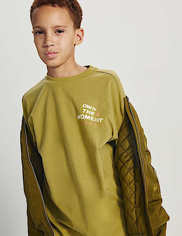 Pure Cotton Own The Moment T-Shirt (6-16 Yrs)
