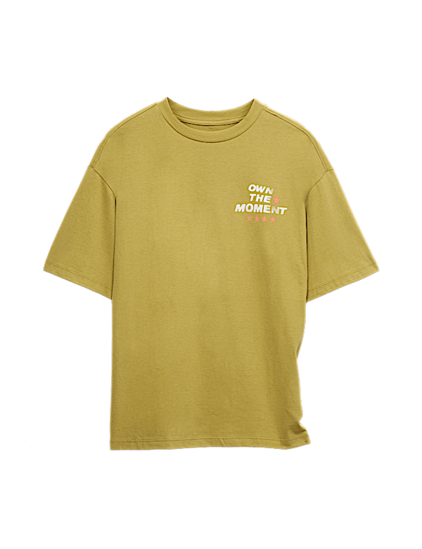 Pure Cotton Own The Moment T-Shirt (6-16 Yrs)