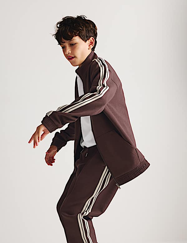 Cotton Rich Zip Sweatshirt (6-16 Yrs) - JP