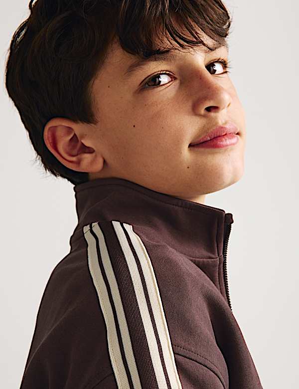 Cotton Rich Zip Sweatshirt (6-16 Yrs) - JP