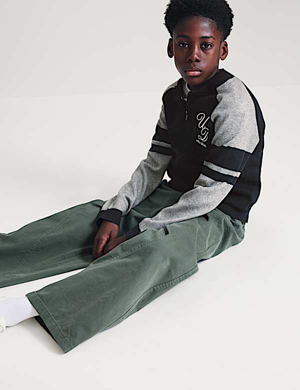 Knitted Bomber Style Cardigan (6-16 Yrs) - NZ