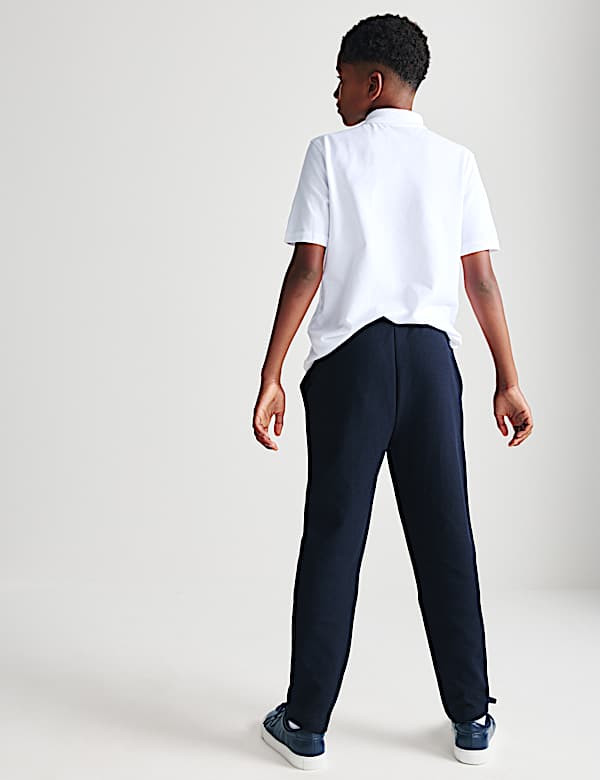 Cotton Blend Pique Joggers (6-16 Yrs) - AT