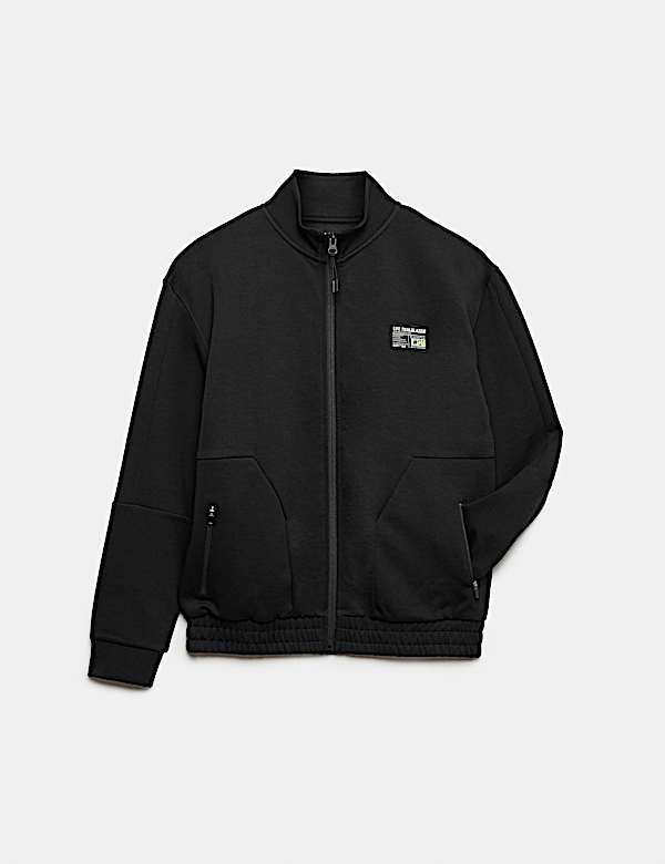 Cotton Rich Zip Through Sweatshirt (6-16 Yrs) - BN