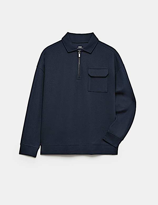 Cotton Blend Pique Polo Shirt (6-16 Yrs) - LT
