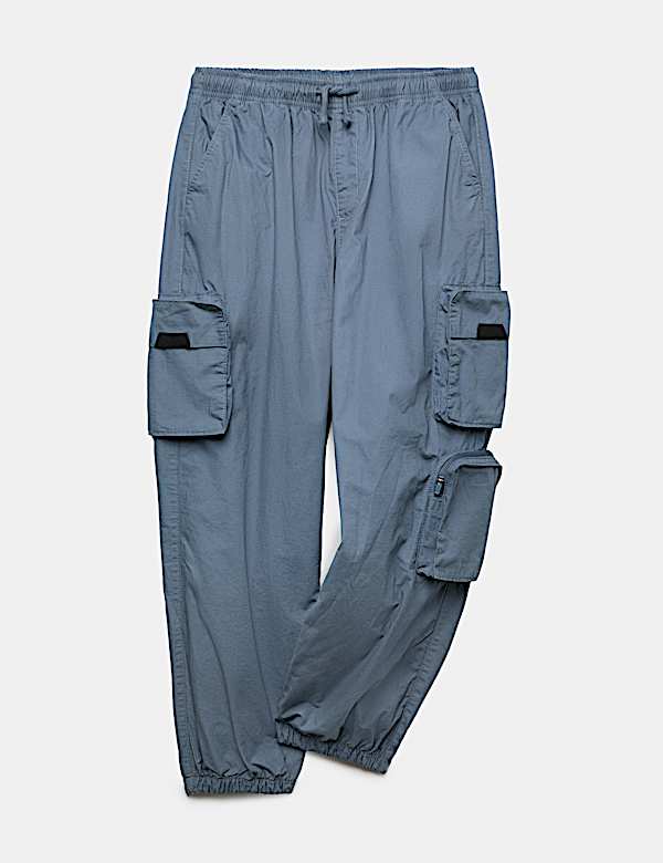 Pure Cotton Lined Cargo trousers (6-16 Yrs)