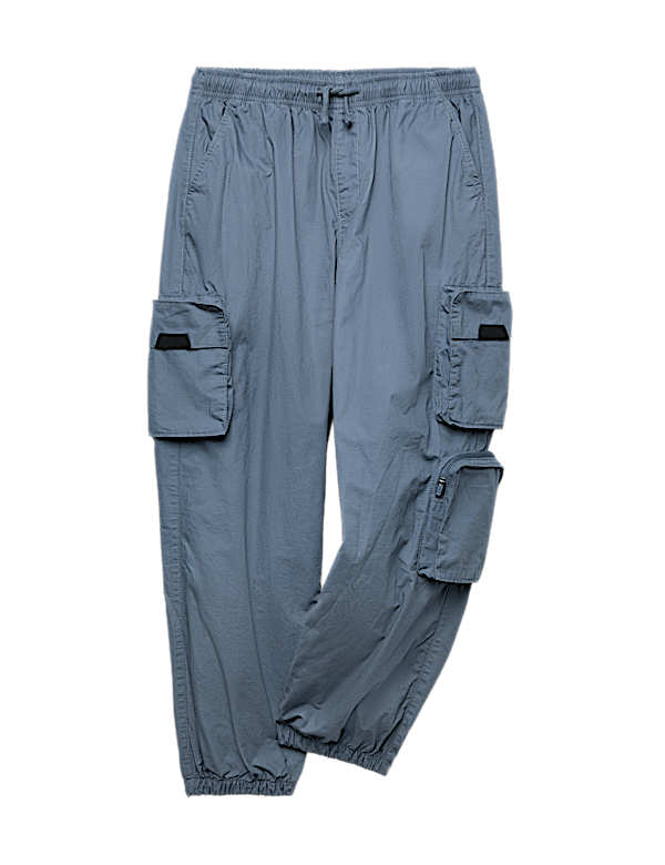 Pure Cotton Lined Cargo trousers (6-16 Yrs)