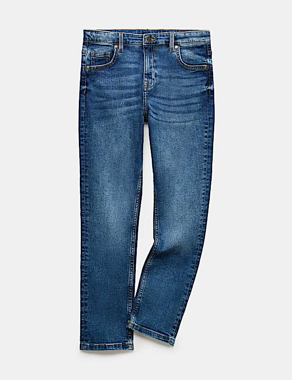 Cotton Rich Slim Jeans (6-16 Yrs) - CA