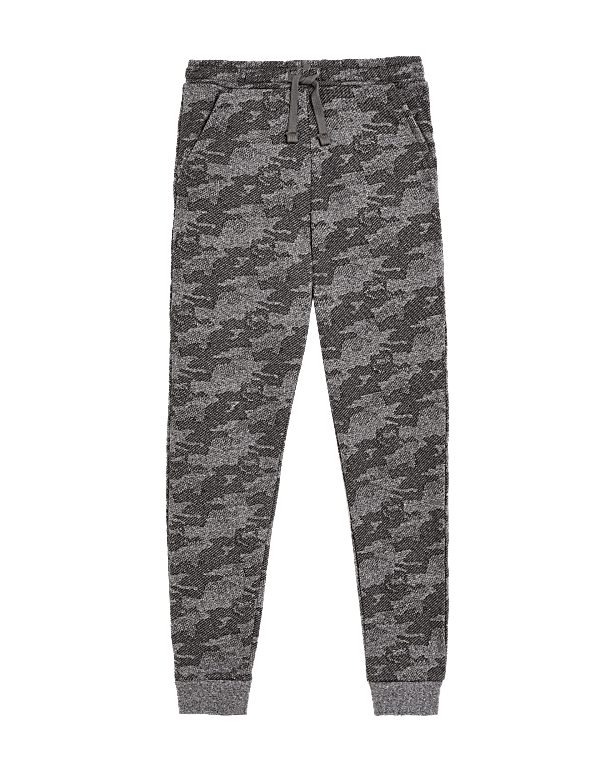 Cotton Rich Camouflage Joggers (6-16 Yrs)