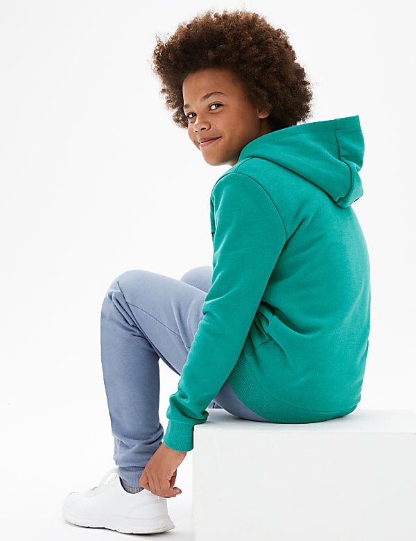 Cotton Rich Game Over Slogan Hoodie