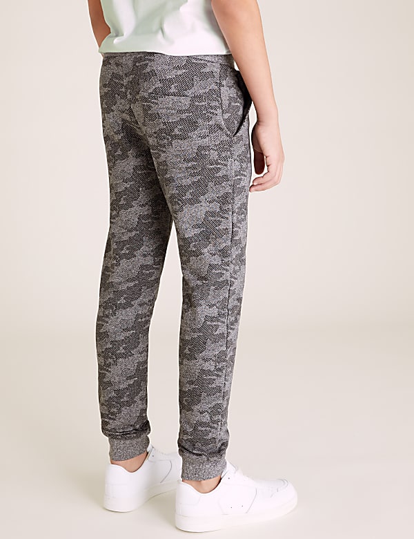 Cotton Slim Camouflage Joggers